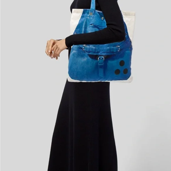 New Jerome Dreyfuss trompe l’œil totes from Paris boutique - Picture 4 of 5